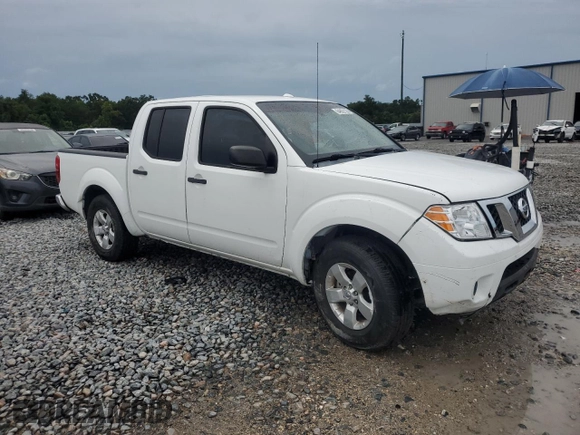 2012 Nissan Frontier SV with VIN 1N6AD0ER5CC465194, listed as a Copart auction lot 64802135 with 101,005 mi miles and Salvage title. Bid and sale history available at DreamBid. Image 4.