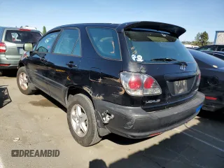 2001 Lexus RX 300 with VIN JTJHF10U110206873, listed as a Copart auction lot 53180474 with 0 mi miles and Salvage Title. Bid and sale history available at carsss.com. Image 2.