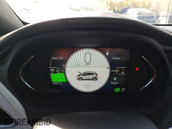 2020 Chevrolet Bolt EV Premier z VIN 1G1FZ6S07L4109965, wystawiony jako Copart lot #53343645 z przebiegiem 41 722 mil mil oraz Szkoda całkowita • Salvage title. Historia ofert i sprzedaży dostępna na DreamBid. Obrazek 9.