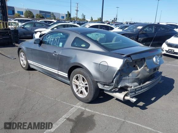 2012 Ford Mustang V6 Premium with VIN 1ZVBP8AM8C5265077, listed as a IAAI auction lot 41899887 with 139,915 mi miles. Bid and sale history available at carsss.com. Image 3.