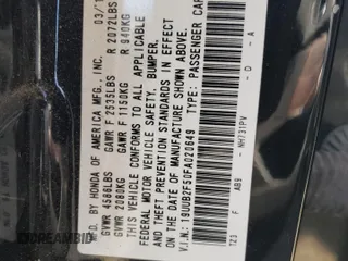 2015 Acura TLX Technology z VIN 19UUB2F50FA020649, wystawiony jako Copart lot #82257794 z przebiegiem 98 979 mil mil oraz Szkoda całkowita • Salvage title. Historia ofert i sprzedaży dostępna na DreamBid. Obrazek 12.