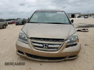 2007 Honda Odyssey EX-L with VIN 5FNRL38617B439728, listed as a Copart auction lot 53619595 with 116,735 mi miles and Salvage Title. Bid and sale history available at carsss.com. Image 5.