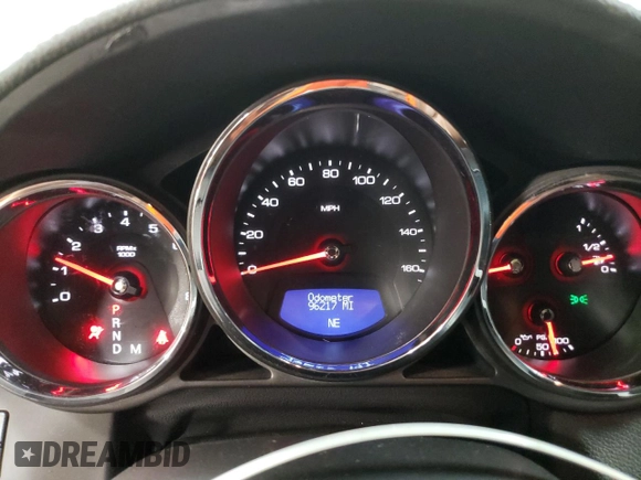 2011 Cadillac CTS with VIN 1G6D25ED4B0139929, listed as a Copart auction lot 80964354 with 96,217 mi miles and Salvage Title. Bid and sale history available at DreamBid. Image 9.