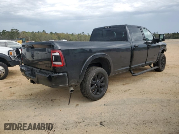 2024 Ram 3500 Limited with VIN 3C63R3RL8RG209956, listed as a Copart auction lot 49278235 with 3,791 mi miles and Salvage Title. Bid and sale history available at carsss.com. Image 3.