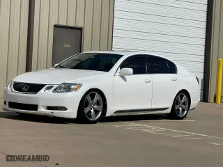 2006 Lexus GS 430 with VIN JTHBN96S165001501, listed as a Copart auction lot 53212145 with 215,113 mi miles and Clean Title. Bid and sale history available at carsss.com. Image 2.