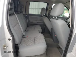 2007 Dodge Dakota SLT with VIN 1D7HW48P97S197684, listed as a Copart auction lot 86328944 with 122,969 mi miles and Salvage Title. Bid and sale history available at carsss.com. Image 10.