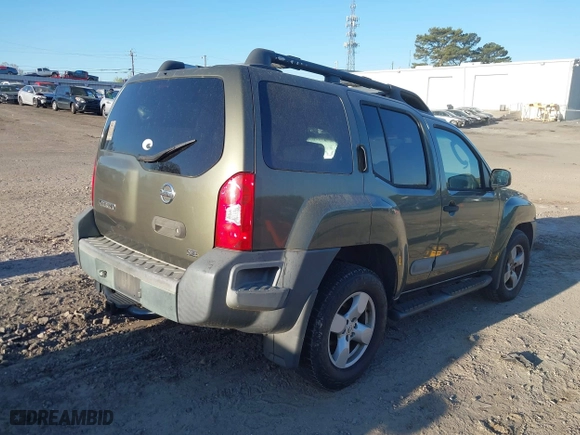 2005 Nissan Xterra S with VIN 5N1AN08W15C622252, listed as a IAAI auction lot 41884375 with 1 mi miles. Bid and sale history available at carsss.com. Image 4.