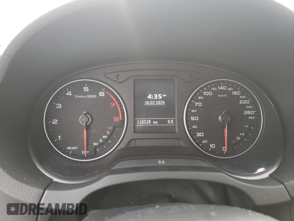 2019 Audi A3 Sedan Premium with VIN WAUBEGFF0KA121944, listed as a Copart auction lot 45492645 with 110,528 mi miles and Salvage Title. Bid and sale history available at carsss.com. Image 9.