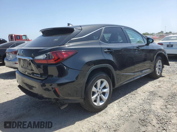2016 Lexus RX 350 with VIN 2T2BZMCA3GC051837, listed as a Copart auction lot 54097075 with 239,956 mi miles and Salvage Title. Bid and sale history available at DreamBid. Image 3.