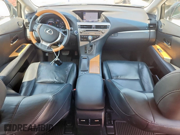 2015 Lexus RX 450h with VIN 2T2BC1BA2FC003200, listed as a Copart auction lot 61076795 with 63,316 mi miles and Salvage title. Bid and sale history available at DreamBid. Image 8.