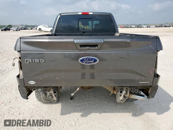 2016 Ford F-150 XLT with VIN 1FTFW1EF4GKF79990, listed as a Copart auction lot 57616395 with 118,510 mi miles and Salvage title. Bid and sale history available at DreamBid. Image 6.