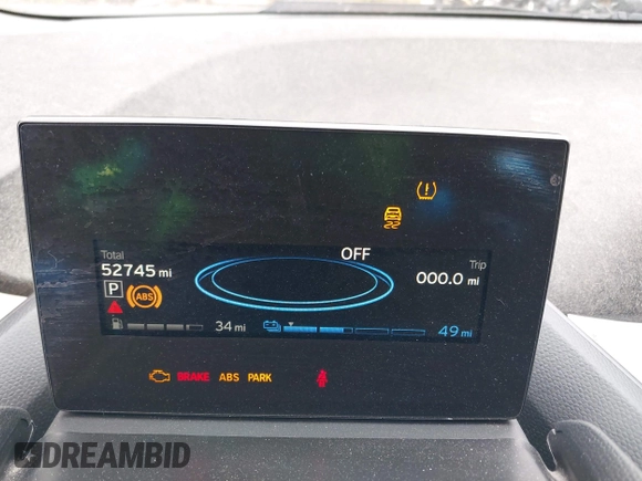 2019 BMW i3 z VIN WBY8P4C58K7D43809, wystawiony jako IAAI lot #42188630 z przebiegiem 52 745 mil mil oraz . Historia ofert i sprzedaży dostępna na DreamBid. Obrazek 7.