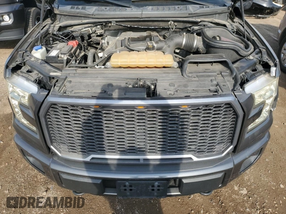 2015 Ford F-150 XLT with VIN 1FTEX1EP1FKE99188, listed as a Copart auction lot 54117115 with 201,077 mi miles and Salvage title. Bid and sale history available at DreamBid. Image 11.