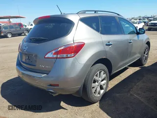 2011 Nissan Murano S with VIN JN8AZ1MW1BW175036, listed as a IAAI auction lot 42133477 with 194,973 mi miles and . Bid and sale history available at DreamBid. Image 4.