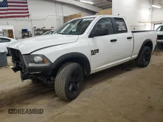 2021 Ram 1500 Warlock z VIN 1C6RR7GGXMS514836, wystawiony jako Copart lot #51931175 z przebiegiem 159 494 mil mil oraz Szkoda całkowita • Salvage title. Historia ofert i sprzedaży dostępna na DreamBid. Obrazek 1.