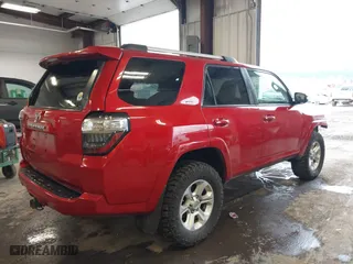 2019 Toyota 4Runner SR5 with VIN JTEBU5JR8K5705475, listed as a IAAI auction lot 41699077 with 110,216 mi miles. Bid and sale history available at carsss.com. Image 4.
