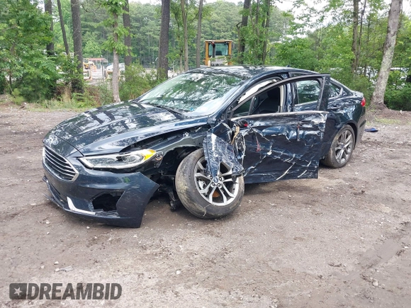 2020 Ford Fusion SEL with VIN 3FA6P0CD1LR180409, listed as a IAAI auction lot 42384311 with 39,163 mi miles and . Bid and sale history available at DreamBid. Image 17.