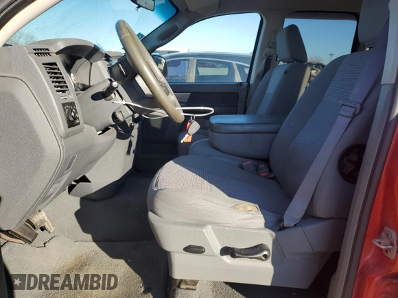 2007 Dodge 1500 ST with VIN 1D7HU18P57J555678, listed as a Copart auction lot 79075094 with 93,548 mi miles and Salvage Title. Bid and sale history available at DreamBid. Image 7.