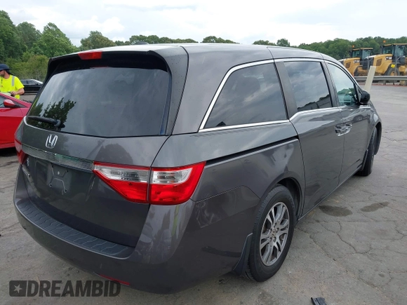 2011 Honda Odyssey EX-L с VIN 5FNRL5H61BB104540, выставлен на аукционе IAAI как лот 42395184 с пробегом 204 606 миль миль и . История ставок и продаж доступна на DreamBid. Изображение 4.