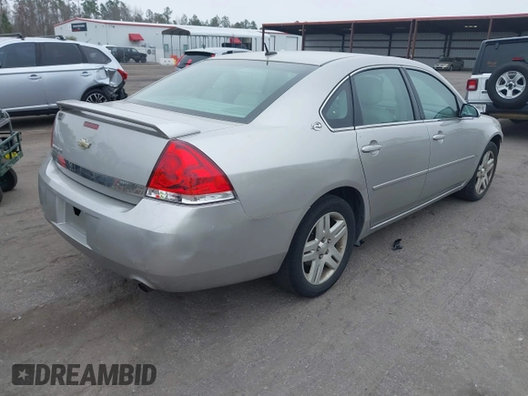 2007 Chevrolet Impala LT with VIN 2G1WC58R279253475, listed as a IAAI auction lot 41547816 with 85,328 mi miles and . Bid and sale history available at DreamBid. Image 4.