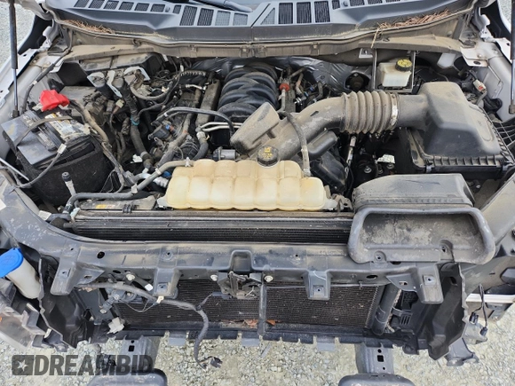 2021 Ford F-150 XL with VIN 1FTEW1C53MFB80059, listed as a Copart auction lot 58835805 with 85,998 mi miles and Salvage title. Bid and sale history available at DreamBid. Image 11.