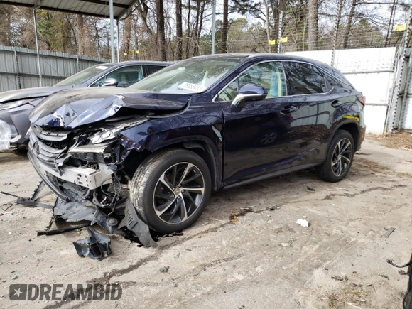 2017 Lexus RX with VIN 2T2BZMCA8HC134102, listed as a Copart auction lot 38923493 with 61,747 mi miles. Bid and sale history available at carsss.com. Image 1.