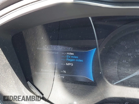 2018 Ford Fusion Hybrid S with VIN 3FA6P0UU3JR122443, listed as a IAAI auction lot 41898129 with 119,873 mi miles. Bid and sale history available at carsss.com. Image 14.