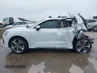 2020 Audi Q3 S line Premium Plus with VIN WA1EECF37L1078293, listed as a IAAI auction lot 42158322 with 56,345 mi miles and . Bid and sale history available at DreamBid. Image 13.