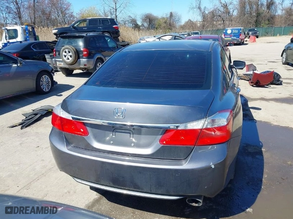 2014 Honda Accord Sedan EX with VIN 1HGCR2F76EA268265, listed as a IAAI auction lot 41890340 with 153,605 mi miles. Bid and sale history available at carsss.com. Image 16.