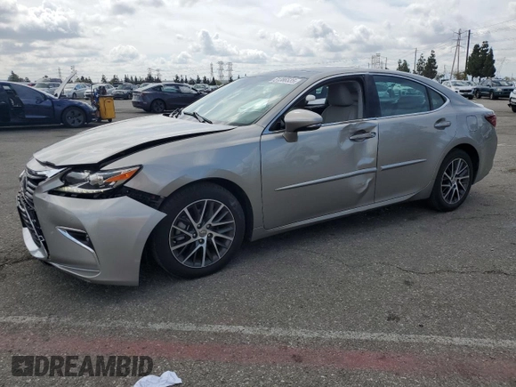 2017 Lexus ES with VIN 58ABK1GG9HU039917, listed as a Copart auction lot 51386535 with 26,429 mi miles and Salvage Title. Bid and sale history available at carsss.com. Image 1.
