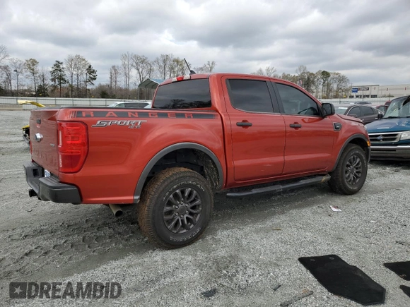 2019 Ford Ranger XL with VIN 1FTER4FH2KLA36645, listed as a Copart auction lot 50328755 with 69,381 mi miles and Salvage title. Bid and sale history available at DreamBid. Image 3.