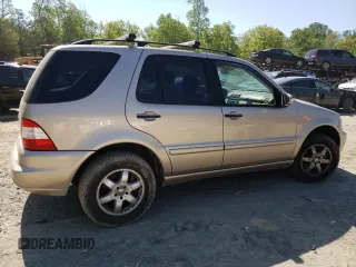 2004 Mercedes-Benz M with VIN 4JGAB75EX4A491796, listed as a Copart auction lot 54076205 with 122,831 mi miles and Clean Title. Bid and sale history available at carsss.com. Image 3.