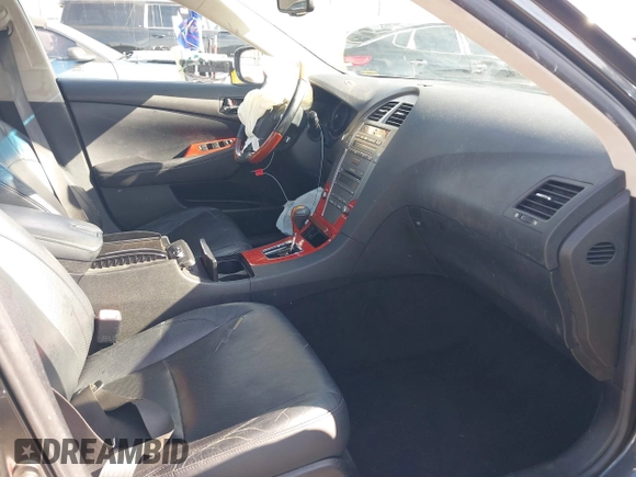 2007 Lexus ES 330 with VIN JTHBJ46G472030200, listed as a IAAI auction lot 41855007 with 127,078 mi miles and . Bid and sale history available at DreamBid. Image 5.