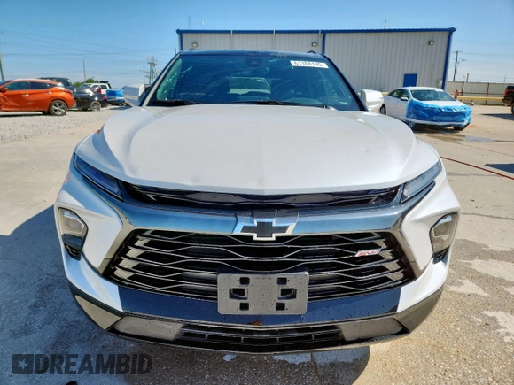 2023 Chevrolet Blazer RS с VIN 3GNKBERS0PS229485, выставлен на аукционе Copart как лот 61168195 с пробегом 19 341 миль миль и Списание • Salvage title. История ставок и продаж доступна на DreamBid. Изображение 5.