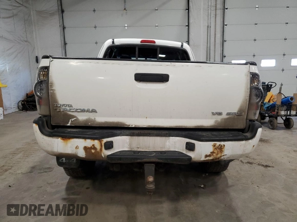 2008 Toyota Tacoma with VIN 5TEUU42N78Z570515, listed as a Copart auction lot 50507515 with Not Provided miles and Salvage Title. Bid and sale history available at DreamBid. Image 6.