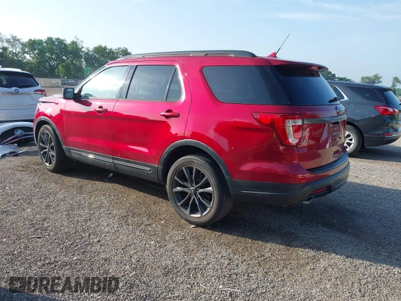 2018 Ford Explorer XLT with VIN 1FM5K7D88JGB99313, listed as a IAAI auction lot 42585157 with 67,331 mi miles and . Bid and sale history available at DreamBid. Image 3.