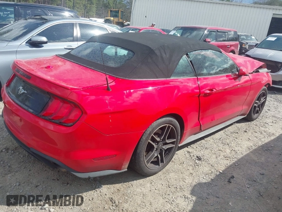 2021 Ford Mustang EcoBoost with VIN 1FATP8UH0M5107751, listed as a IAAI auction lot 41795710 with 116,403 mi miles. Bid and sale history available at carsss.com. Image 4.