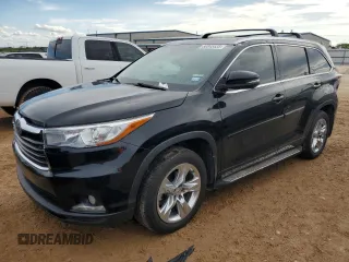 2015 Toyota Highlander Limited with VIN 5TDYKRFH6FS085544, listed as a Copart auction lot 50845535 with 174,119 mi miles and Clean title. Bid and sale history available at DreamBid. Image 1.
