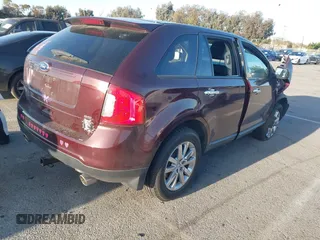 2011 Ford Edge SEL with VIN 2FMDK3JC7BBA71098, listed as a IAAI auction lot 41937556 with 152,792 mi miles. Bid and sale history available at carsss.com. Image 4.