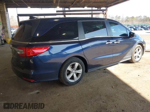 2019 Honda Odyssey EX-L z VIN 5FNRL6H74KB126773, wystawiony jako IAAI lot #41800523 z przebiegiem 46 982 mil mil oraz . Historia ofert i sprzedaży dostępna na DreamBid. Obrazek 4.