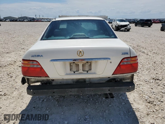 1999 Acura RL with VIN JH4KA9664XC004727, listed as a Copart auction lot 62120054 with 0 mi miles and Salvage Title. Bid and sale history available at carsss.com. Image 6.