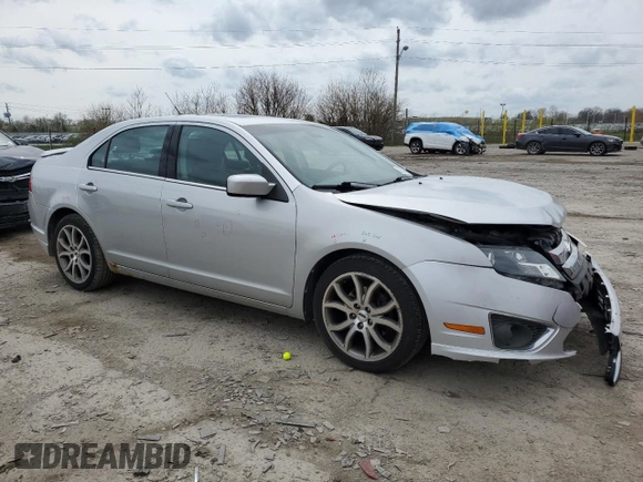 2012 Ford Fusion SEL with VIN 3FAHP0JA0CR338207, listed as a Copart auction lot 51502495 with 97,904 mi miles and Salvage Title. Bid and sale history available at carsss.com. Image 4.
