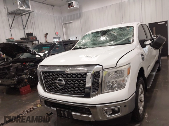 2016 Nissan Titan XD S with VIN 1N6AA1F46GN510414, listed as a IAAI auction lot 41882144 with 237,224 mi miles. Bid and sale history available at carsss.com. Image 12.