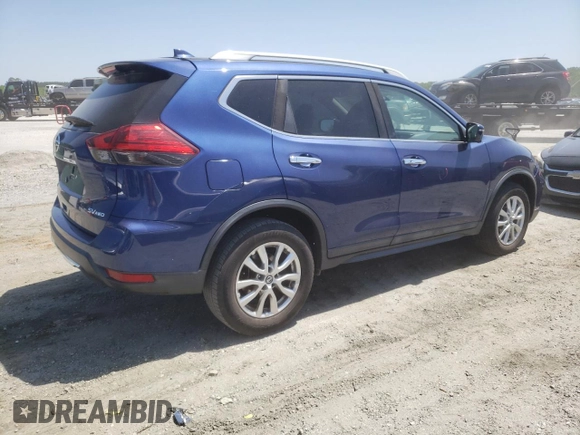 2017 Nissan Rogue SV z VIN 5N1AT2MV3HC818888, wystawiony jako Copart lot #54905115 z przebiegiem 140 003 mil mil oraz Czysty tytuł • Clean title. Historia ofert i sprzedaży dostępna na DreamBid. Obrazek 3.