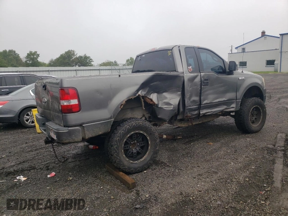 2004 Ford F-150 XL with VIN 1FTRF14W04NA37813, listed as a Copart auction lot 67119574 with Not Provided miles and Salvage Title. Bid and sale history available at DreamBid. Image 3.