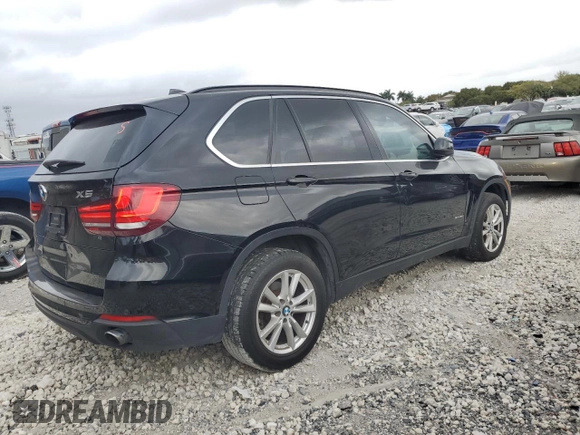 2015 BMW X5 sDrive35i with VIN 5UXKR2C57F0H37742, listed as a Copart auction lot 47573415 with 142,259 mi miles and Clean Title. Bid and sale history available at carsss.com. Image 3.