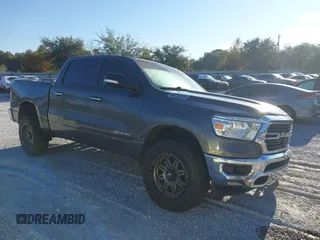 2019 Ram 1500 Big Horn with VIN 1C6RREFT6KN828918, listed as a IAAI auction lot 41009873 with 88,197 mi miles and . Bid and sale history available at DreamBid. Image 1.