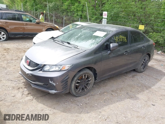 2015 Honda Civic LX with VIN 19XFB2F54FE114926, listed as a IAAI auction lot 42191996 with 131,067 mi miles and . Bid and sale history available at DreamBid. Image 20.