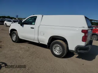 2023 Chevrolet Silverado 1500 Work Truck with VIN 3GCNAAEK0PG340578, listed as a Copart auction lot 52516395 with 51,742 mi miles and Clean Title. Bid and sale history available at DreamBid. Image 2.