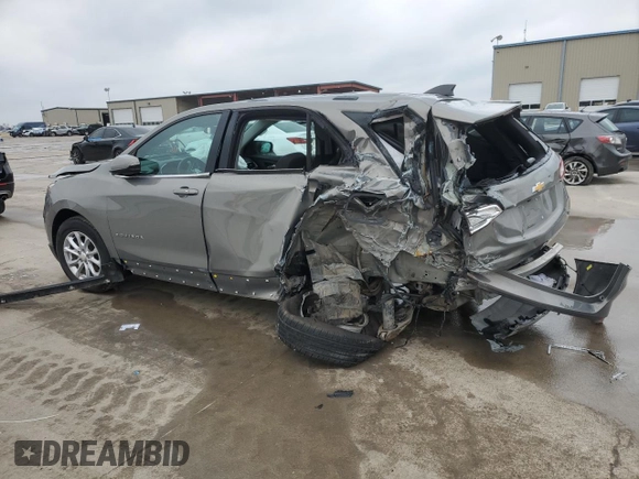 2018 Chevrolet Equinox LT z VIN 3GNAXJEV6JS504130, wystawiony jako Copart lot #87847015 z przebiegiem Nie podano mil oraz Szkoda całkowita • Salvage title. Historia ofert i sprzedaży dostępna na DreamBid. Obrazek 2.